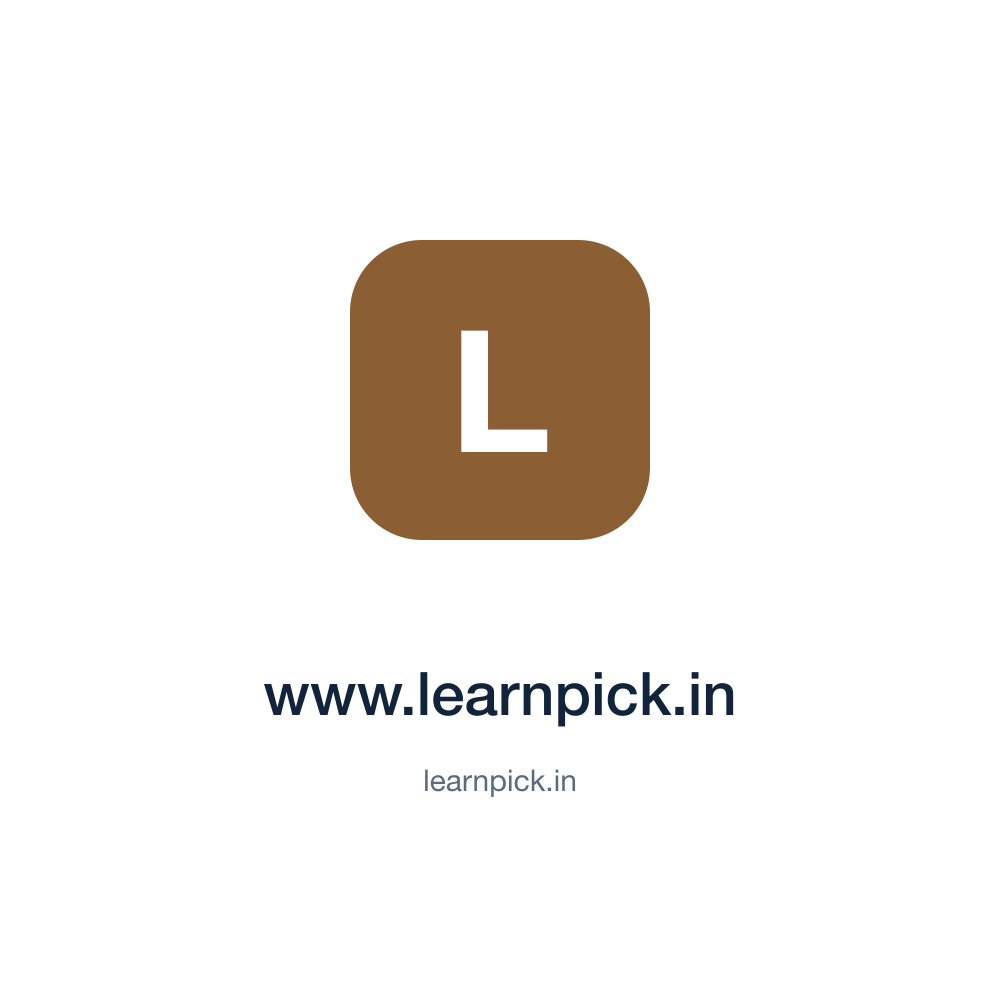 www.learnpick.in