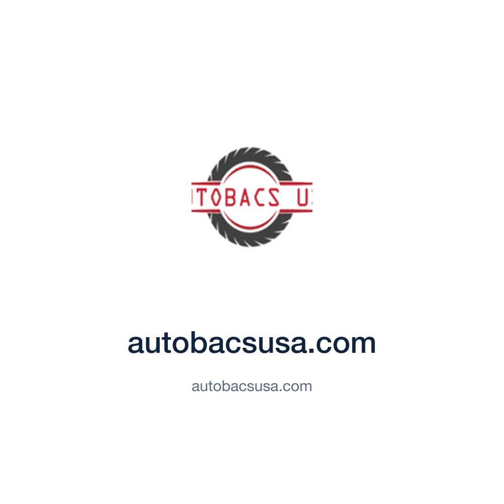 autobacsusa.com — autobacsusa.com press release placement
