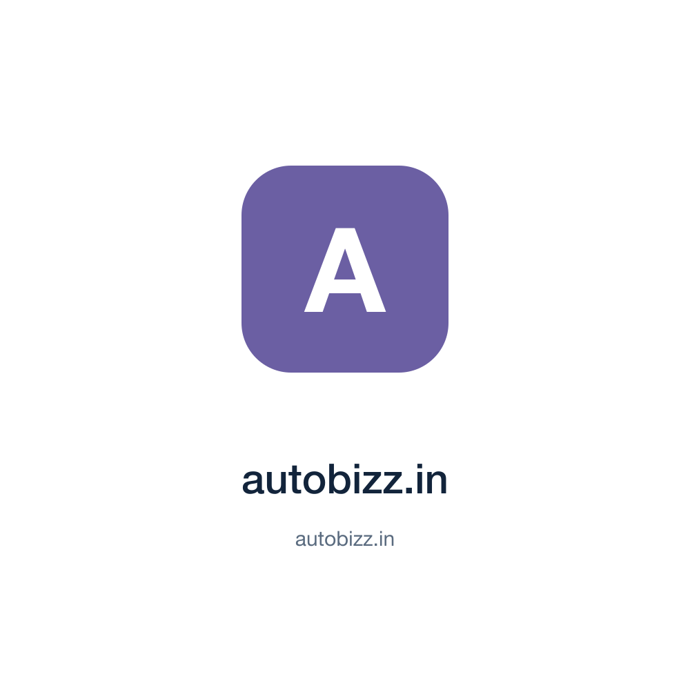 autobizz.in — autobizz.in press release placement