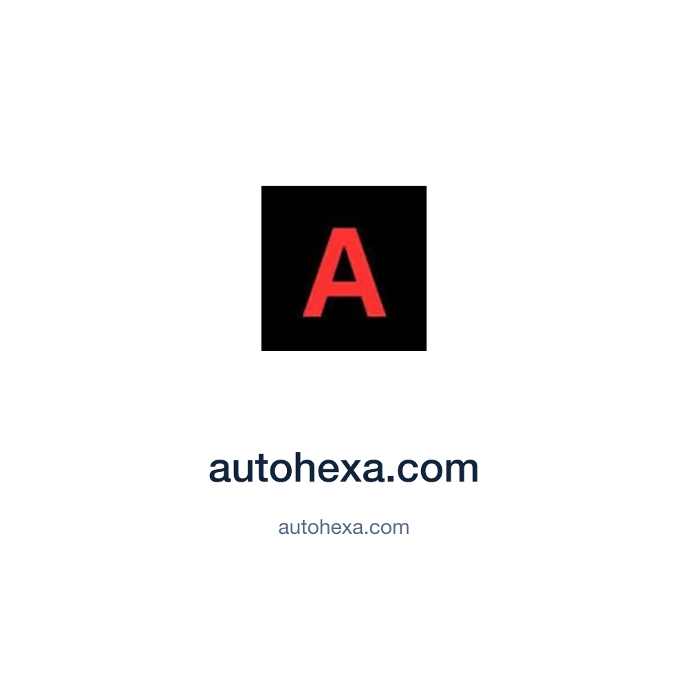 autohexa.com — autohexa.com press release placement