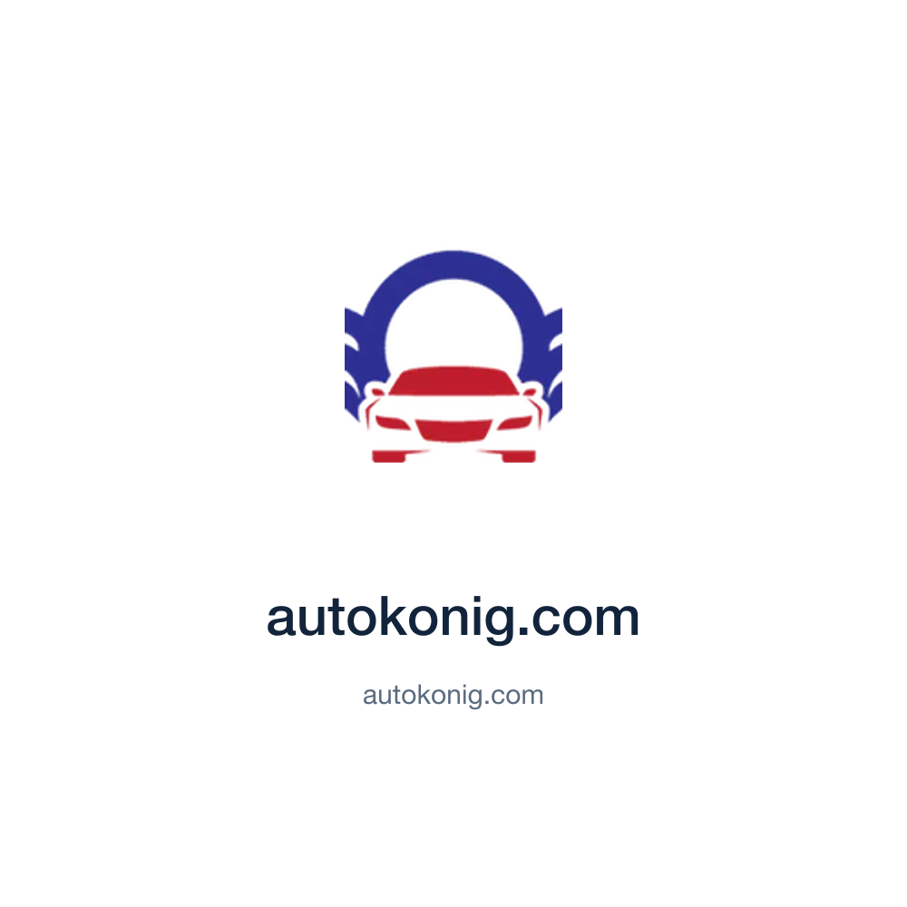 autokonig.com — autokonig.com press release placement