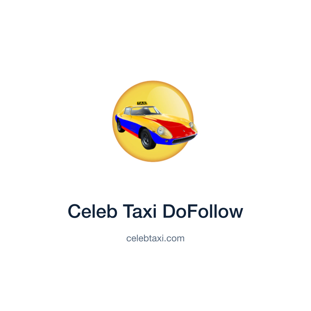 Celeb Taxi DoFollow