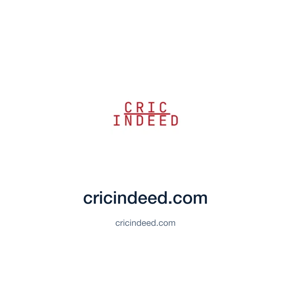 cricindeed.com — cricindeed.com press release placement