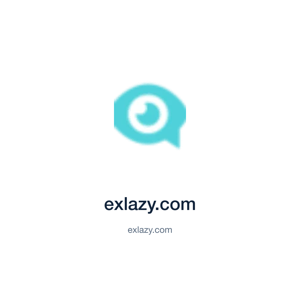 exlazy.com — exlazy.com press release placement