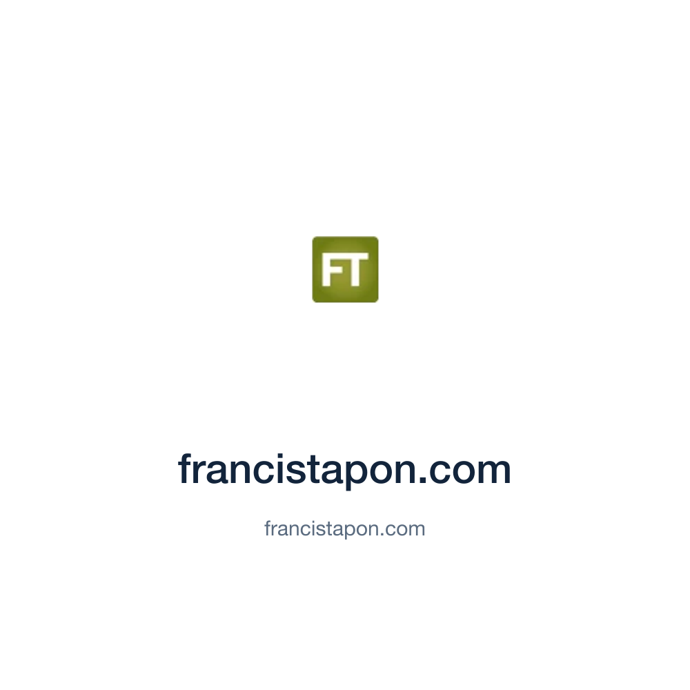 francistapon.com — francistapon.com press release placement