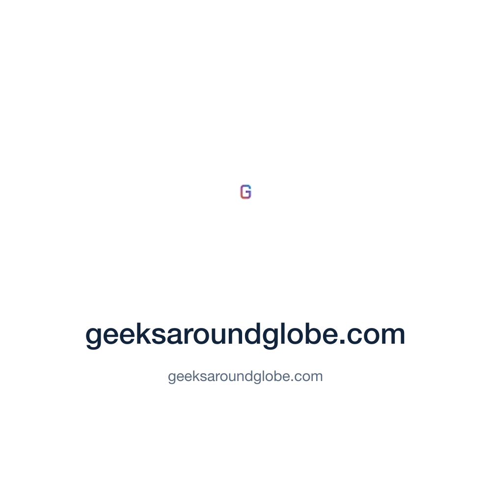 geeksaroundglobe.com — geeksaroundglobe.com press release placement