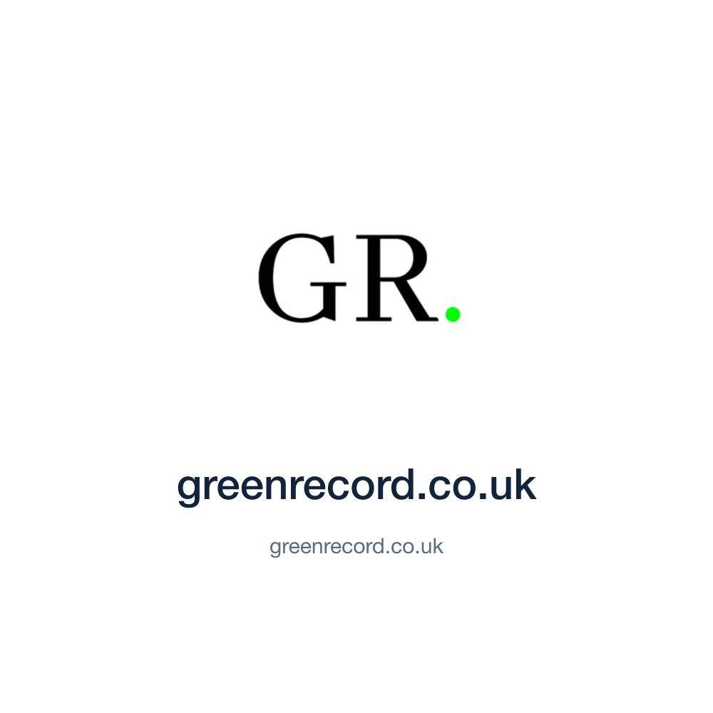 greenrecord.co.uk — greenrecord.co.uk press release placement