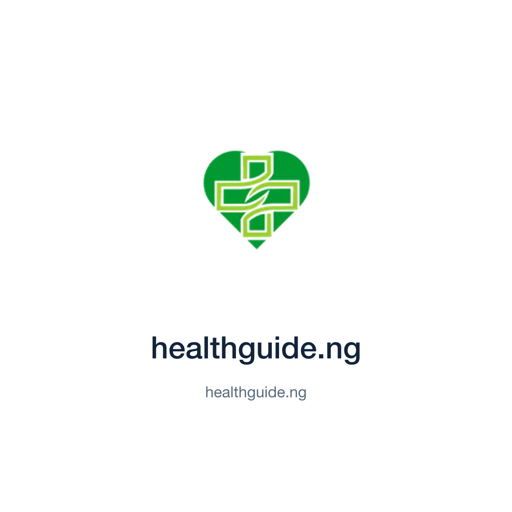 healthguide.ng — healthguide.ng press release placement