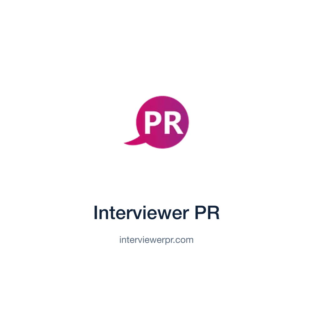 Interviewer PR — interviewerpr.com press release placement
