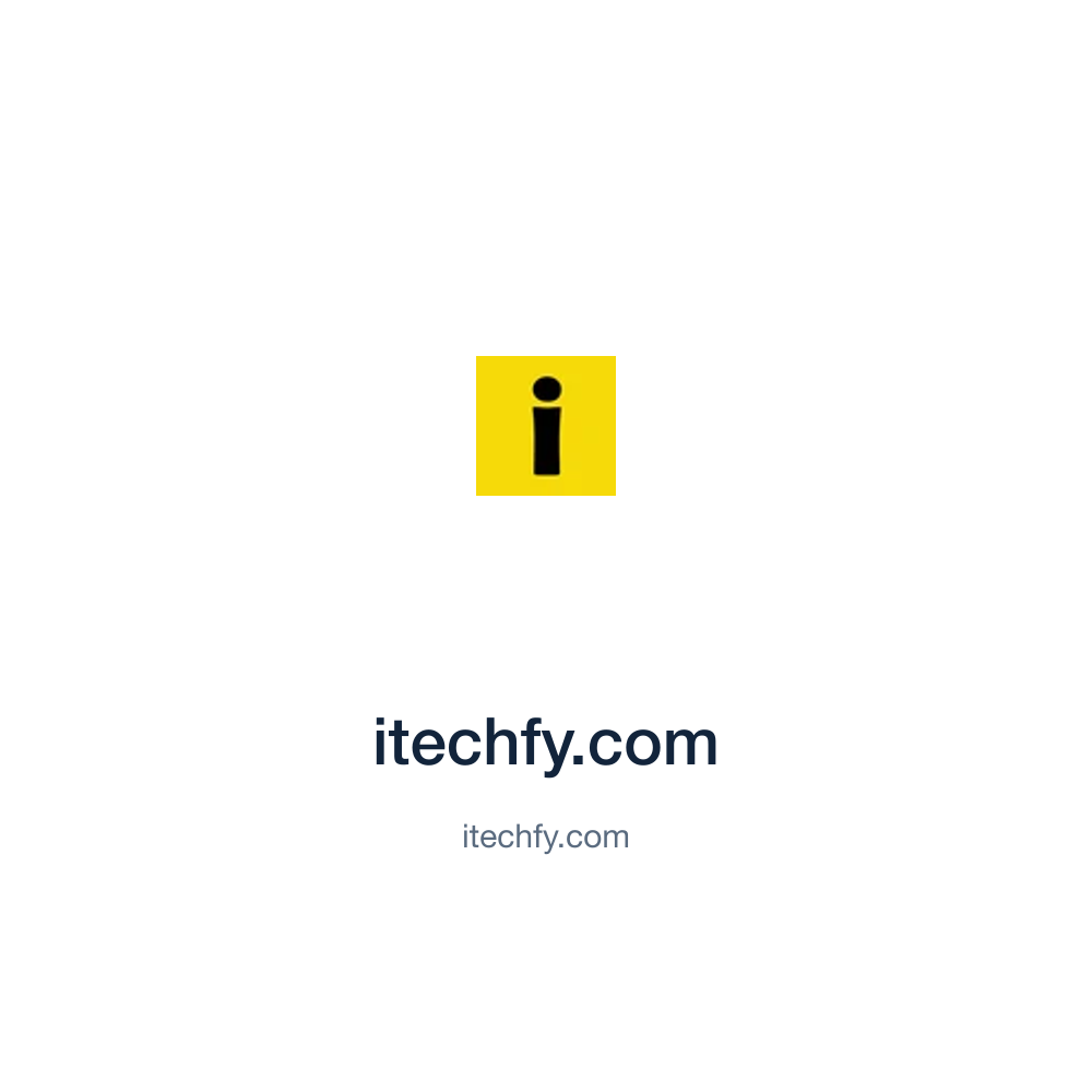 itechfy.com — itechfy.com press release placement