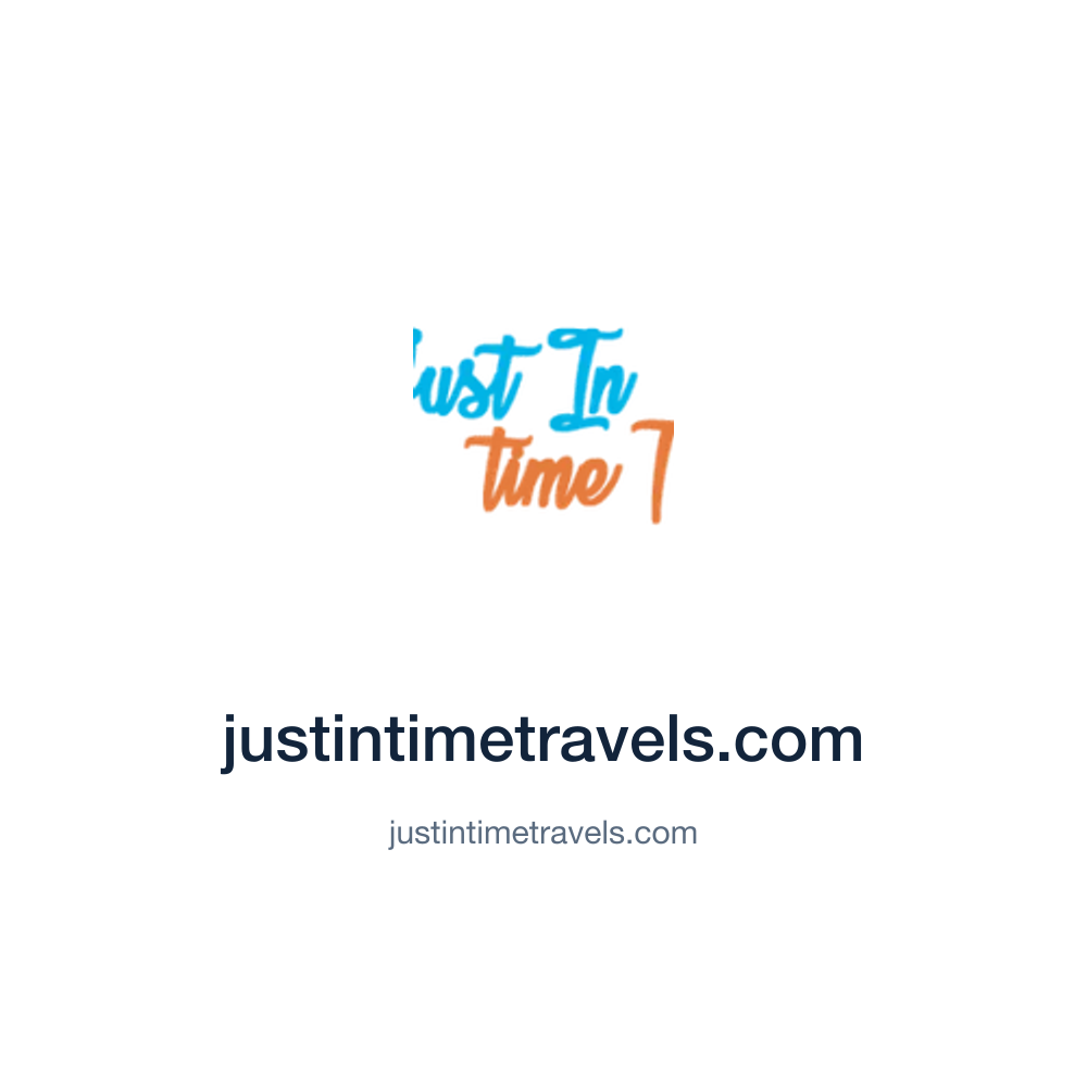 justintimetravels.com — justintimetravels.com press release placement