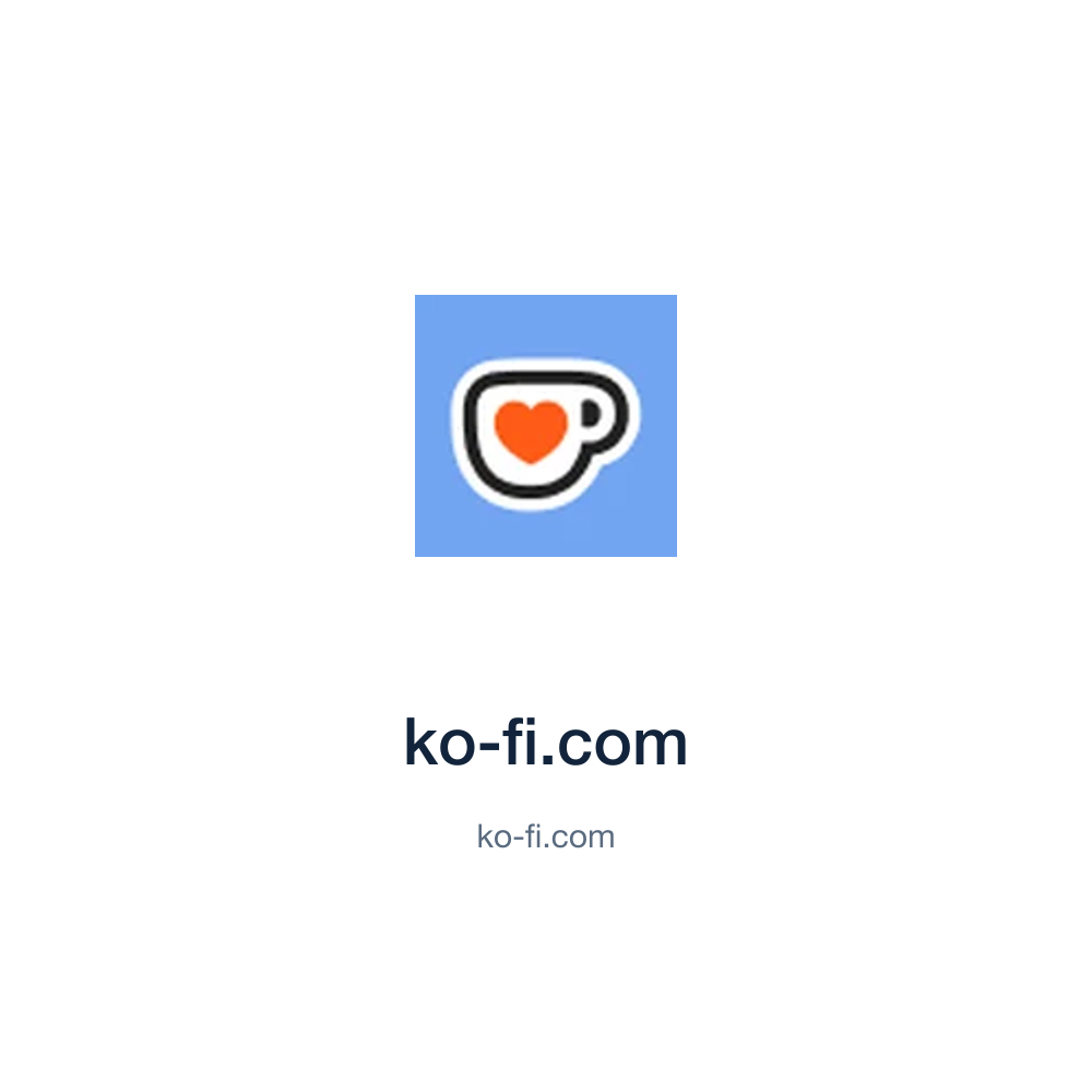 ko-fi.com — ko-fi.com press release placement
