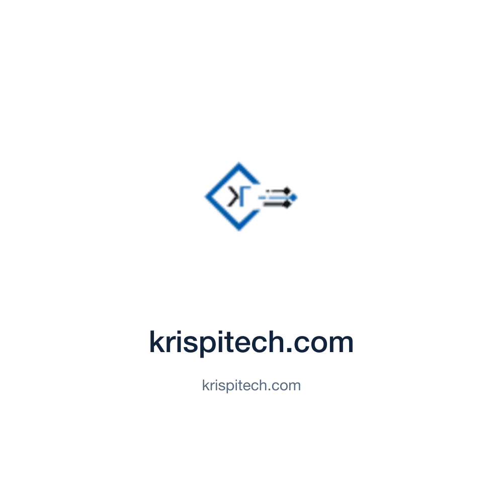 krispitech.com — krispitech.com press release placement