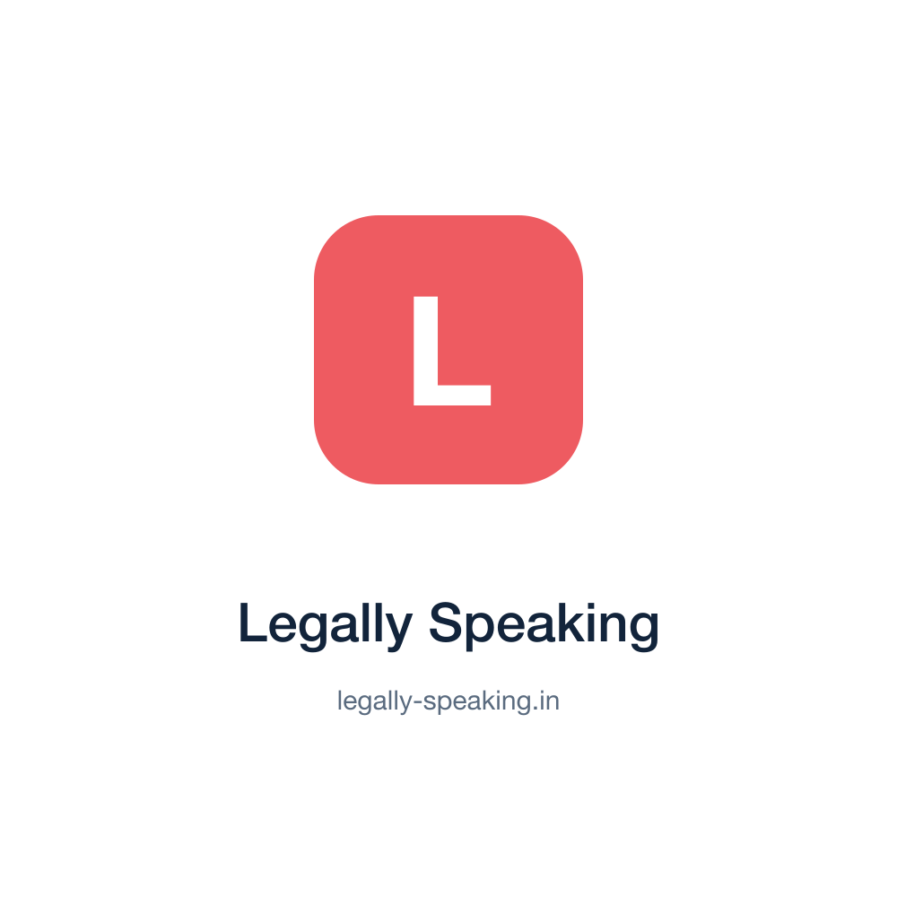 Legally Speaking — legally-speaking.in press release placement