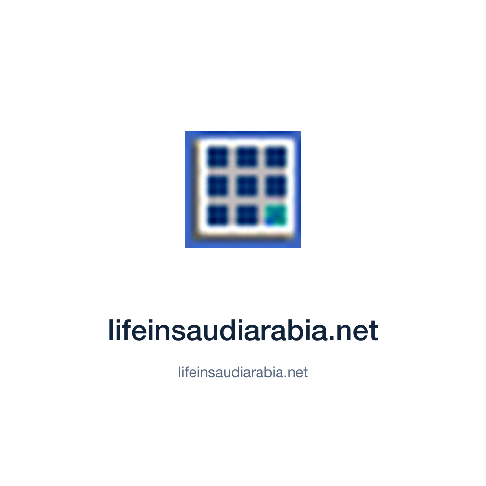 lifeinsaudiarabia.net — lifeinsaudiarabia.net press release placement