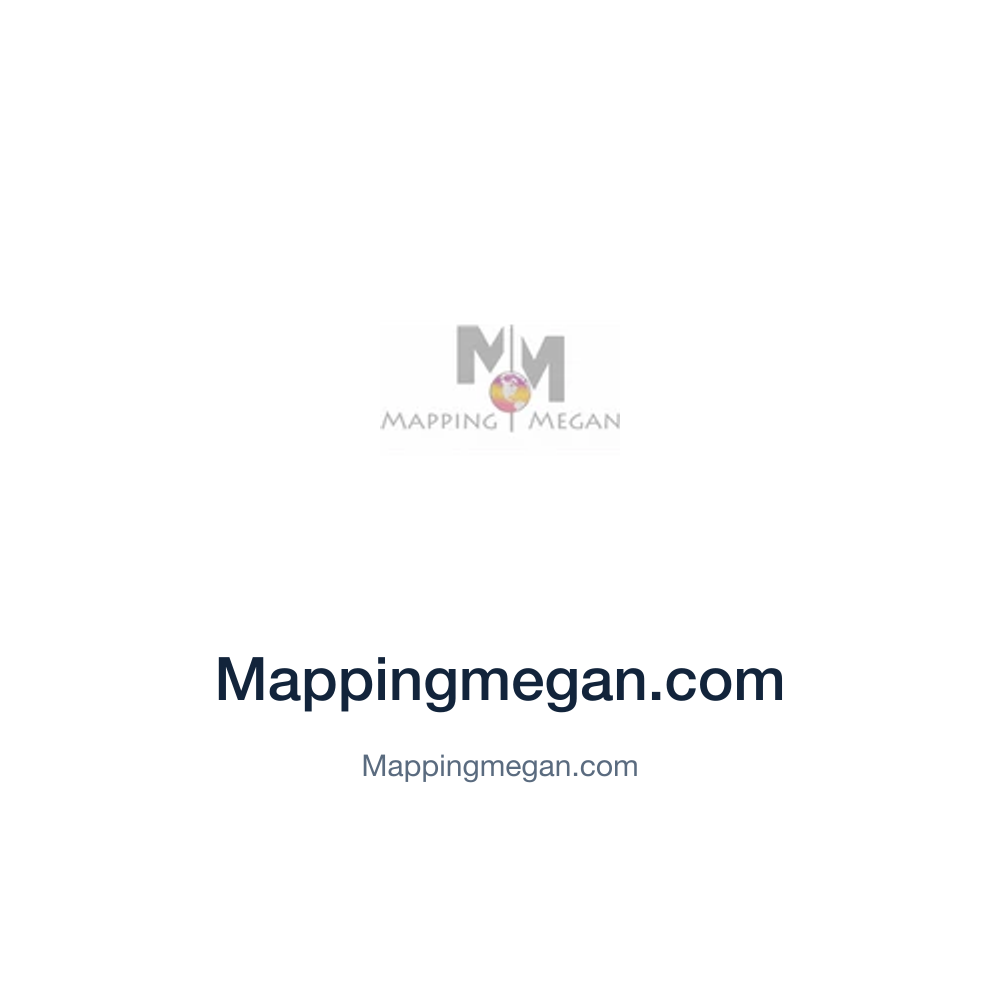 Mappingmegan.com — Mappingmegan.com press release placement
