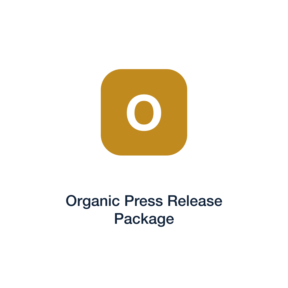 Organic Press Release Package press release placement