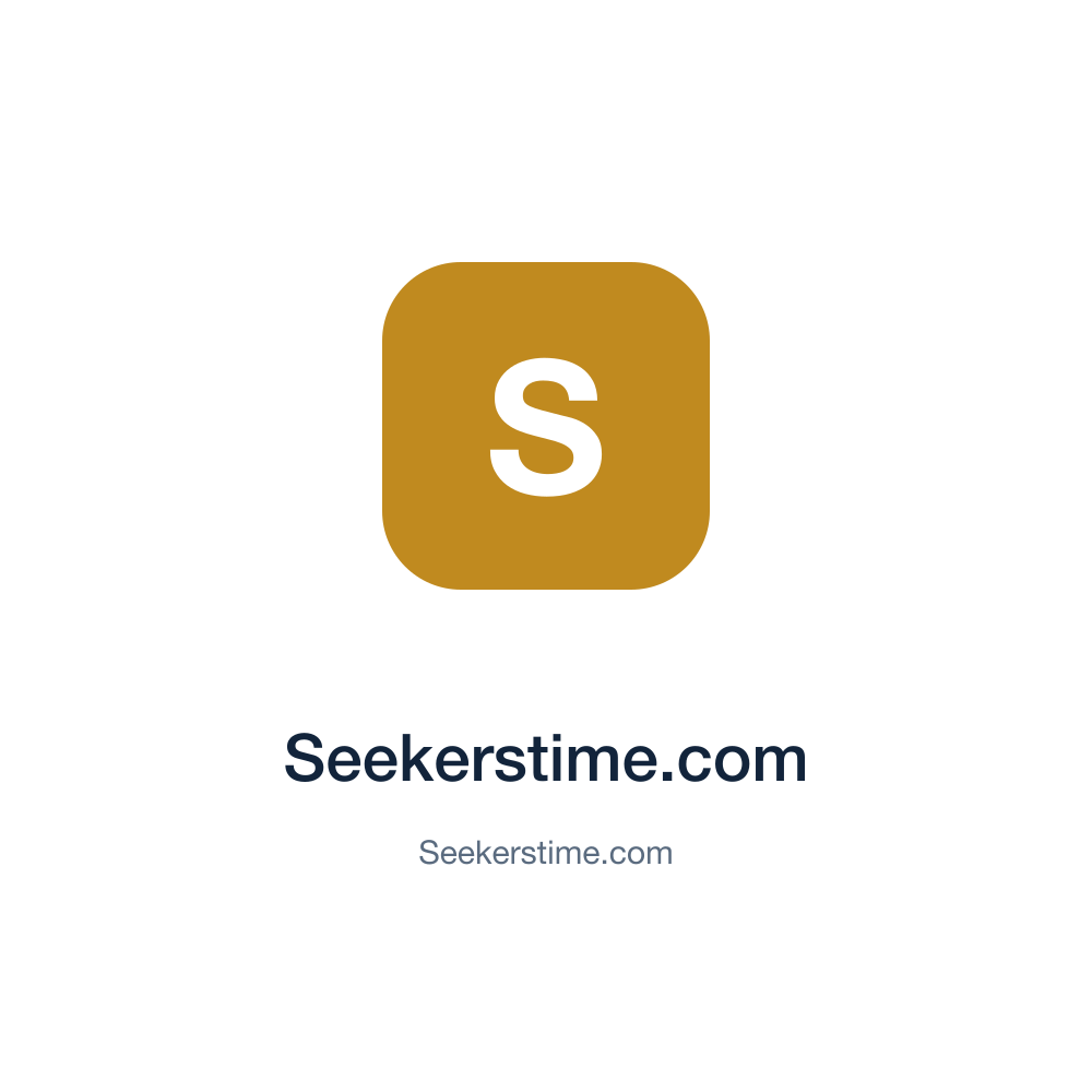 Seekerstime.com — Seekerstime.com press release placement