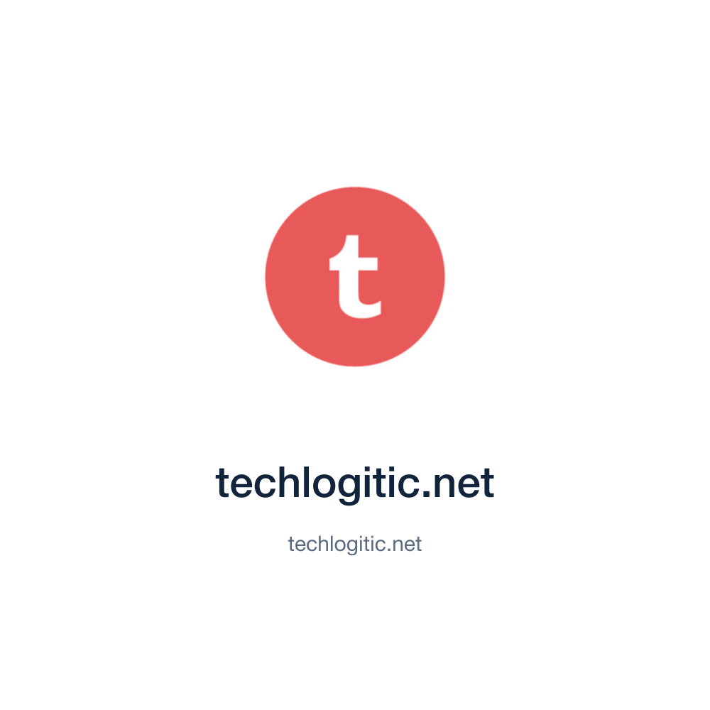techlogitic.net — techlogitic.net press release placement