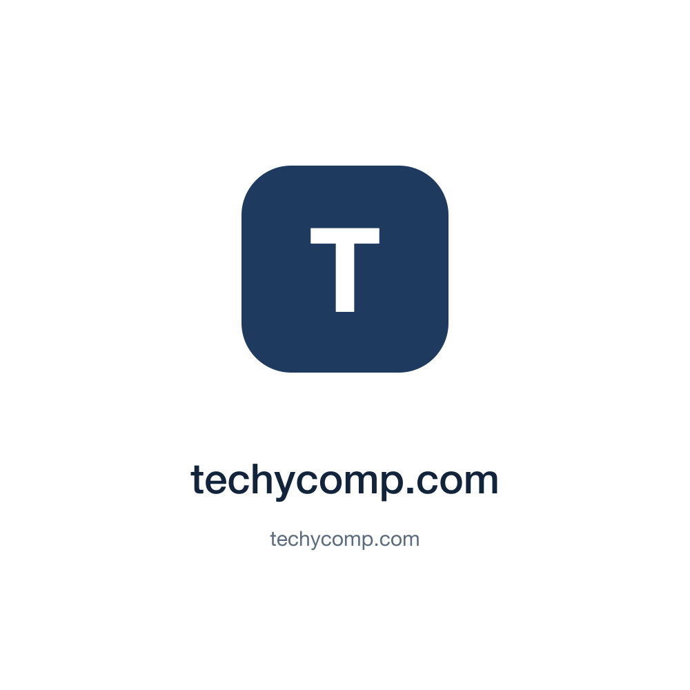 techycomp.com — techycomp.com press release placement