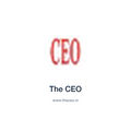 The CEO — www.theceo.in press release placement