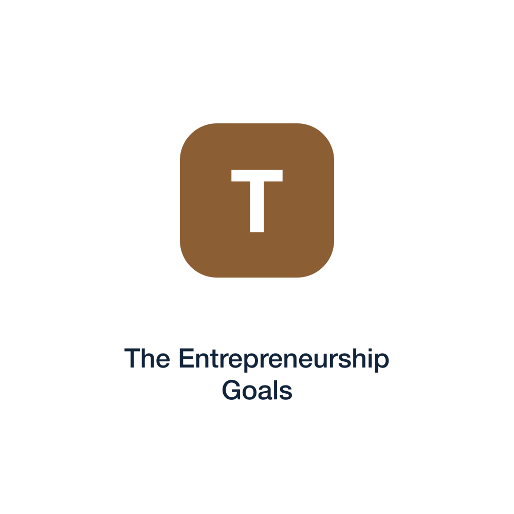 The Entrepreneurship Goals press release placement