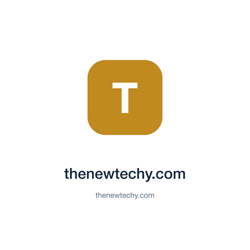 thenewtechy.com — thenewtechy.com press release placement