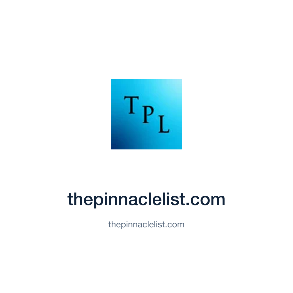 thepinnaclelist.com — thepinnaclelist.com press release placement