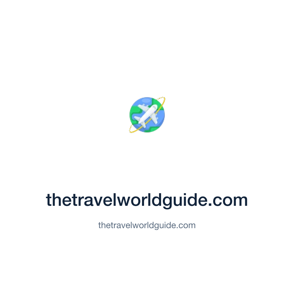 thetravelworldguide.com — thetravelworldguide.com press release placement