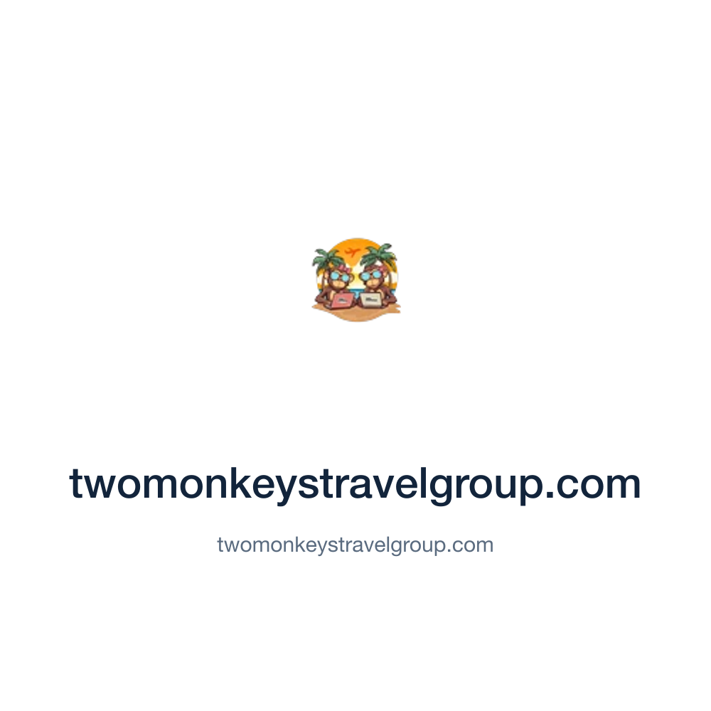 twomonkeystravelgroup.com — twomonkeystravelgroup.com press release placement