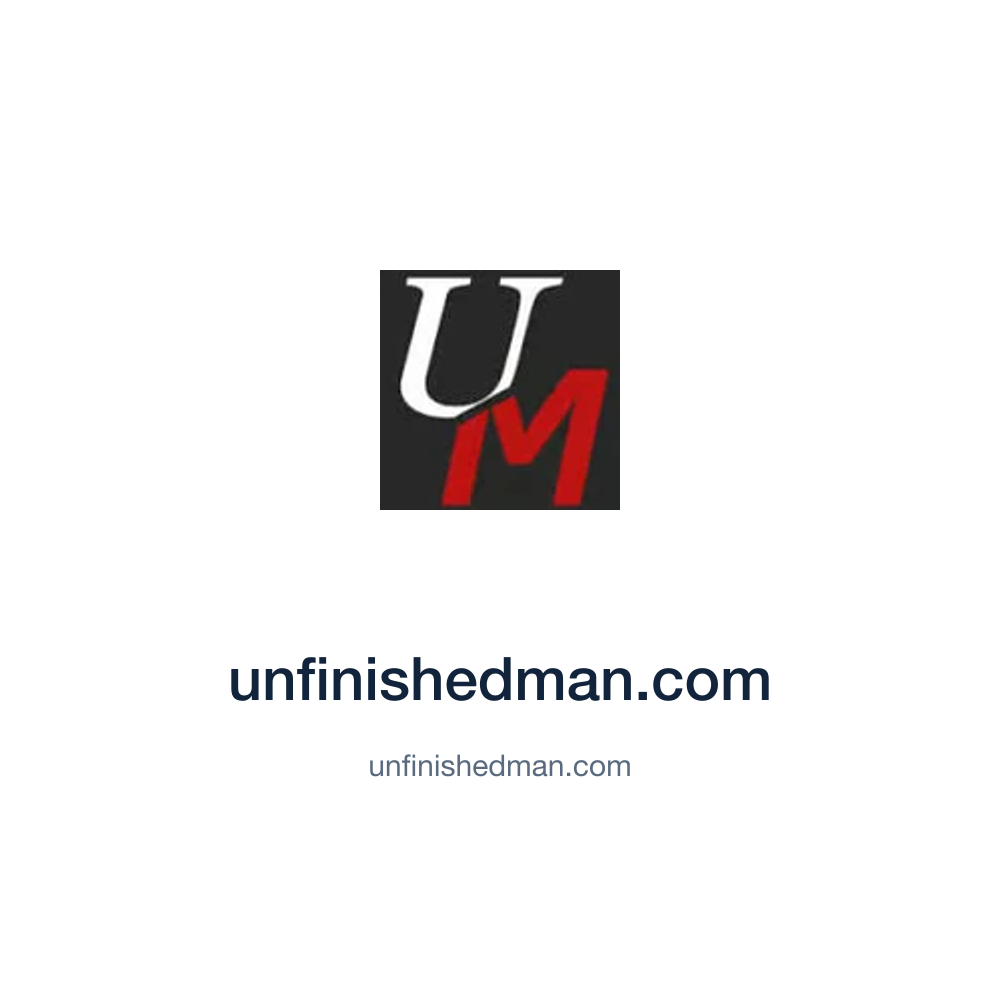 unfinishedman.com — unfinishedman.com press release placement
