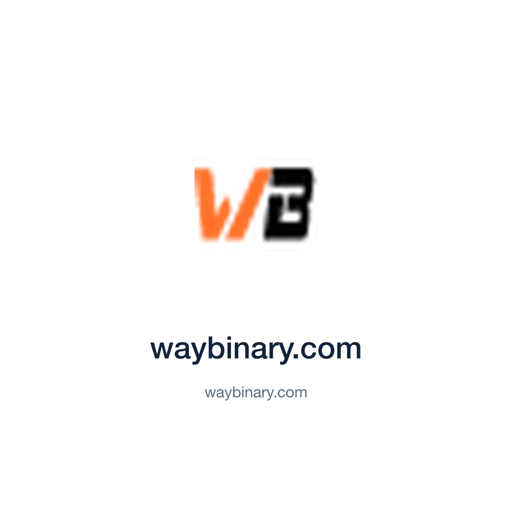 waybinary.com — waybinary.com press release placement