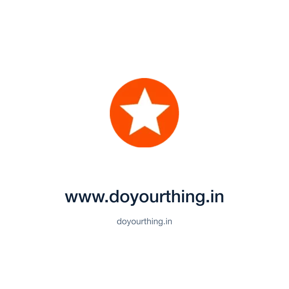 www.doyourthing.in — doyourthing.in press release placement