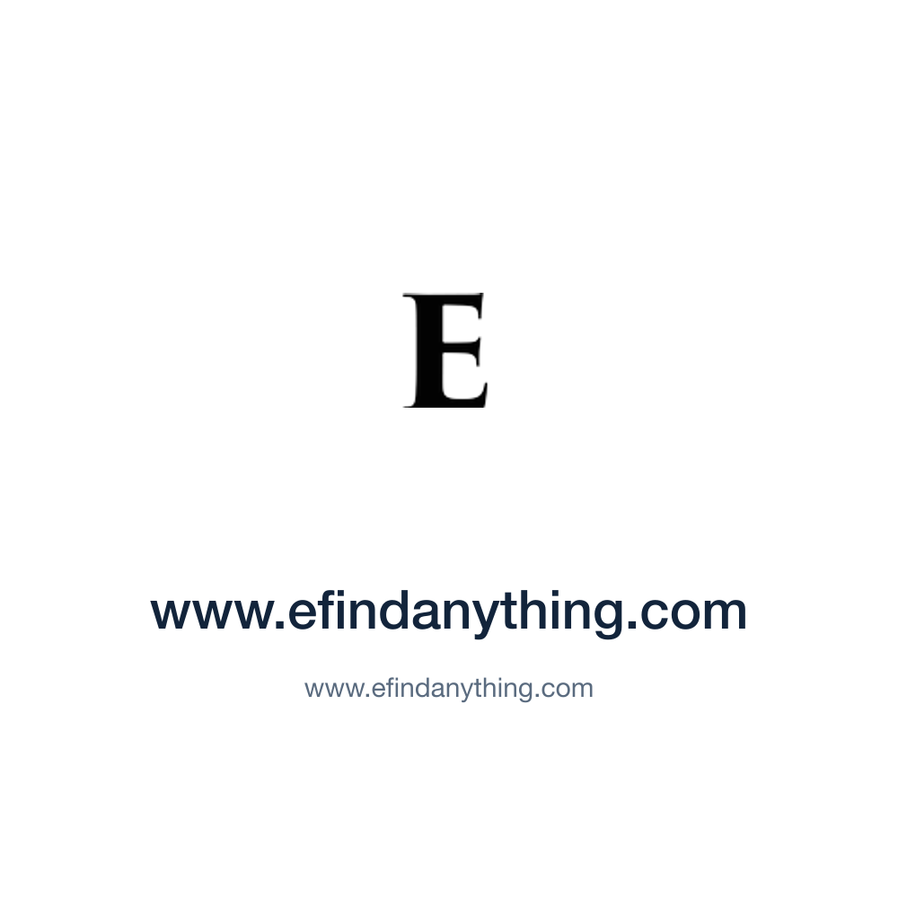 www.efindanything.com — www.efindanything.com press release placement