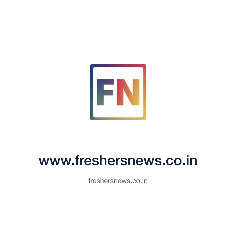 www.freshersnews.co.in — freshersnews.co.in press release placement